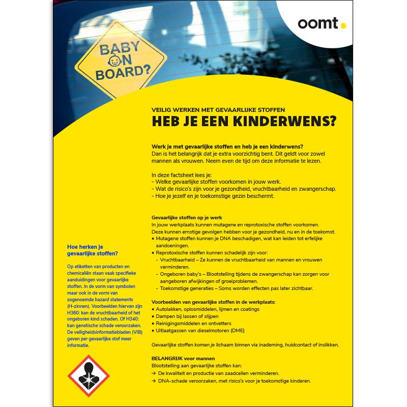Factsheet: heb je een kinderwens?