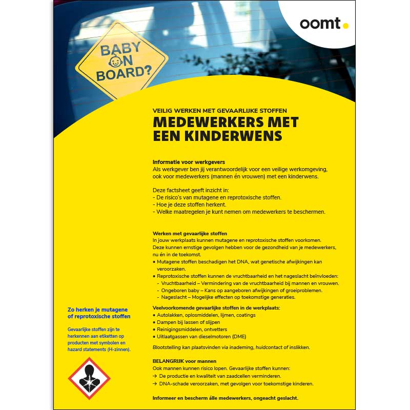 Factsheet: medewerkers met een kinderwens?